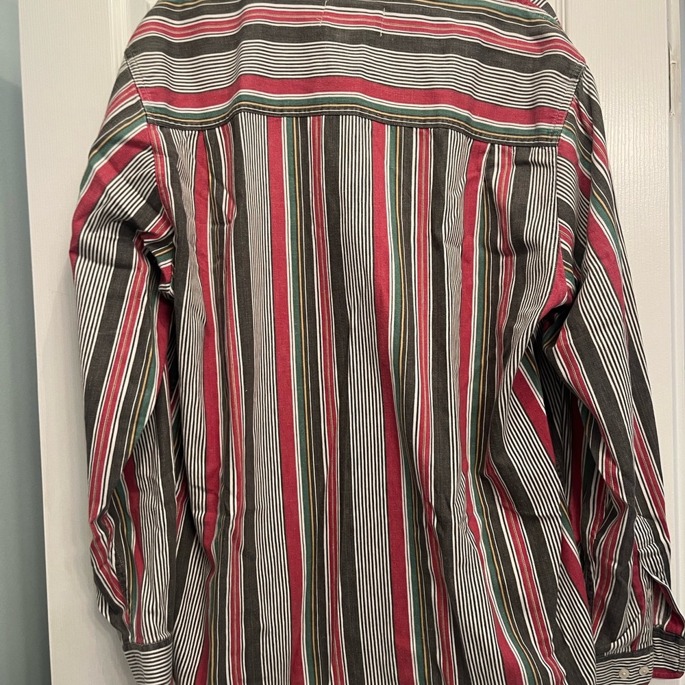 Elegant Striped Women's Blouse
